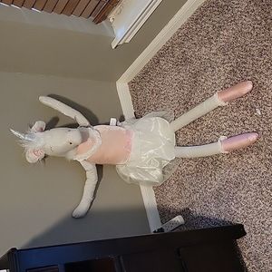 Unicorn stuffed animal for room and decoration